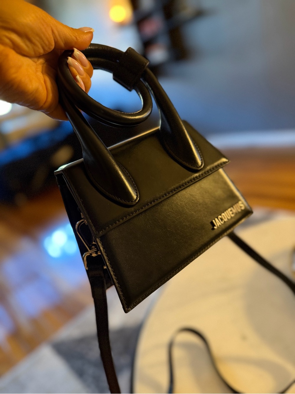 Jacquemus black mini handbag